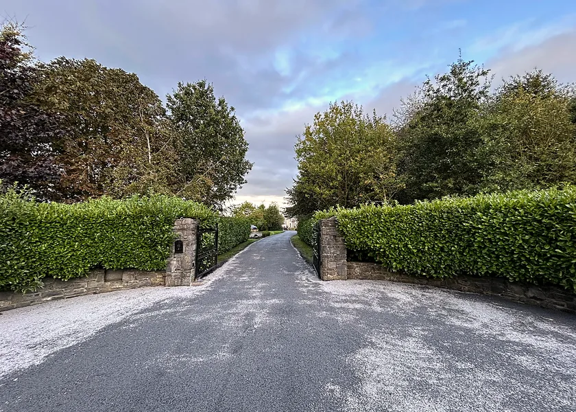 Tar and chip driveway in Paulstown, Co. Kilkenny