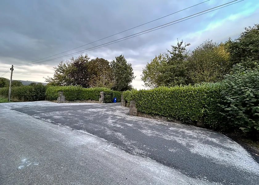 Tar and chip driveway in Paulstown, Co. Kilkenny